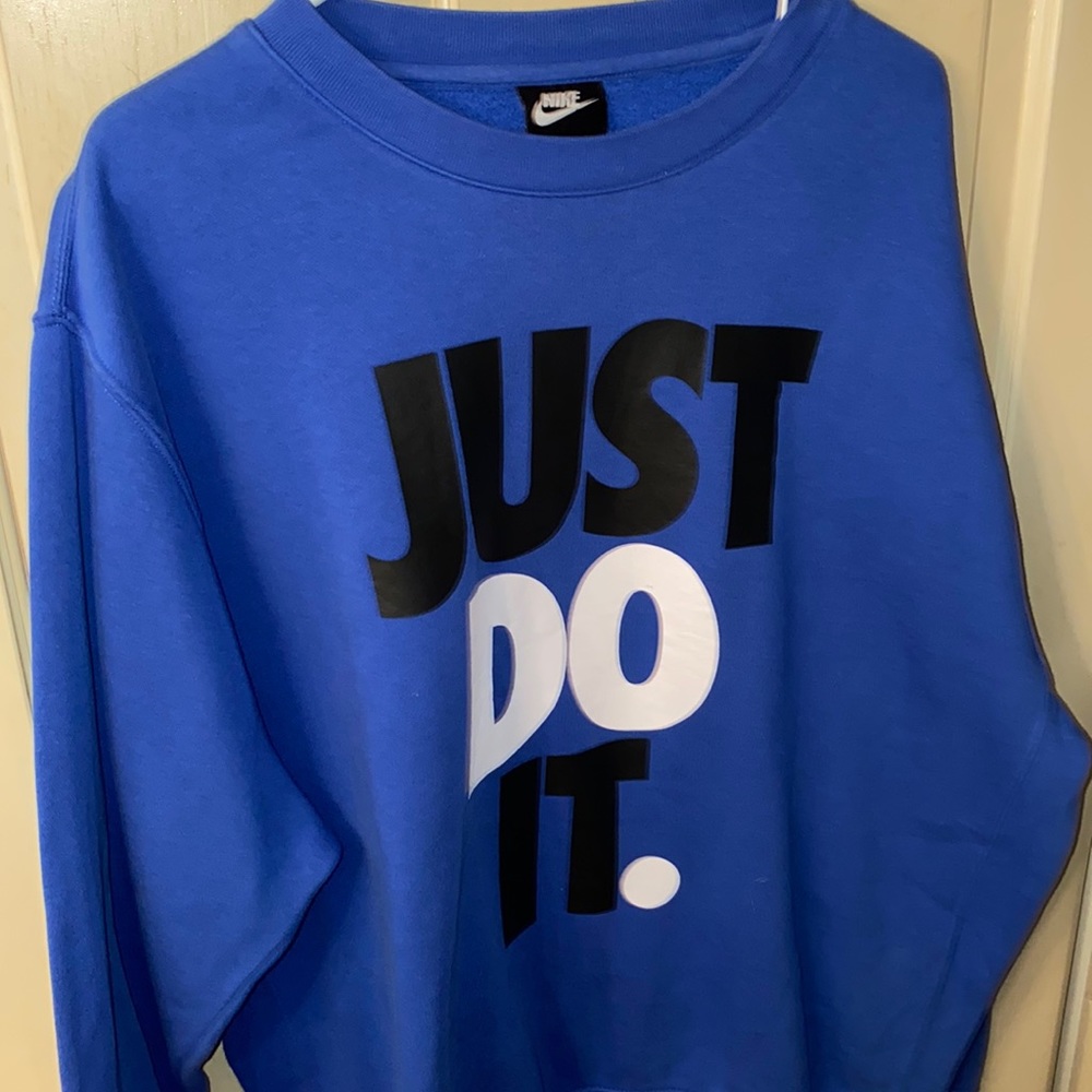 Nike crewneck sweater " just do it "
